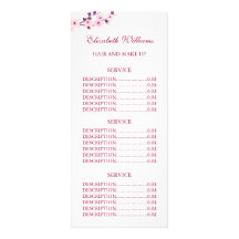 Blommigt Cherry Blommar Rosa White Service Pris