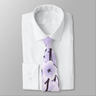 Blommigt Cherry Blommars Lila Slips