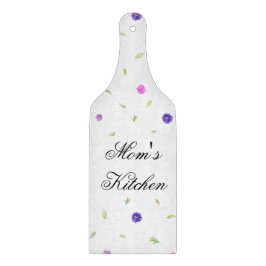 Blommigt Chopping Board - Personlig Gift for Mamma