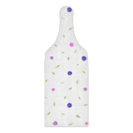 Blommigt Chopping Board - Romantic Gift för henne