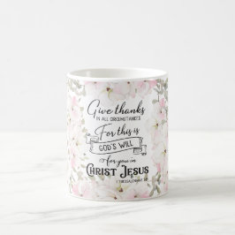 Blommigt Christian/Bible Coffee Mugg