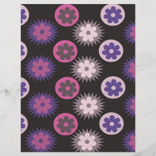 Blommigt Circle mönster