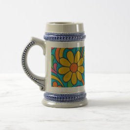 " BLOMMIGT COFFEE MUGG" SEJDEL