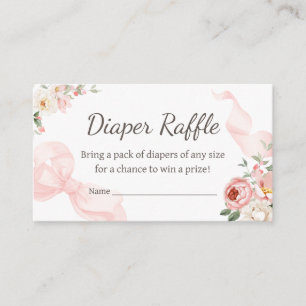 Blommigt Coquette Baby i Bloom Diaper Raffle Tilläggskort
