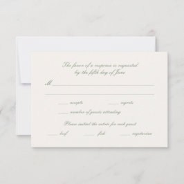 Blommigt Cottage Garden Wedding OSA Kort