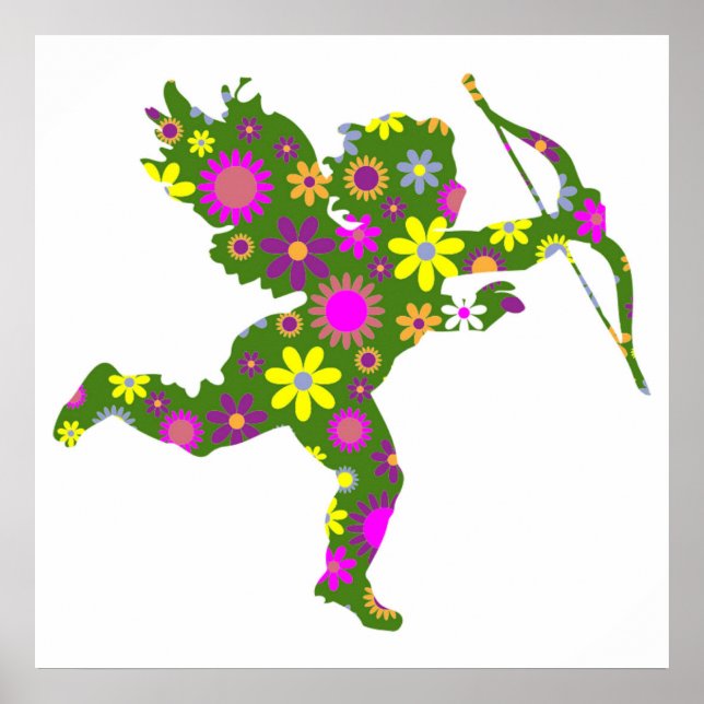 BLOMMIGT-CUPID POSTER (Framsidan)