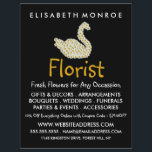 Blommigt Daisy Svan, Floristry Advertising Reklamblad<br><div class="desc">Blommigt Daisy Svan,  Floristry Advertising Flyer av Affärskortet Store.</div>