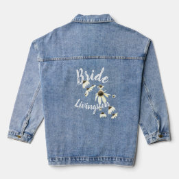 Blommigt Daisy Vattenfall Möhippa Bride Denim Jack