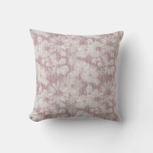 Blommigt Daisy Velvety Dusty Rosa