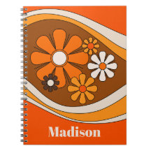 Blommigt Daydröm Retro 70s Blommor med Namn