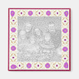 Blommigt Deco Anpassade Magnet