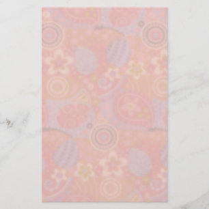 Blommigt Deco-mall Brevpapper