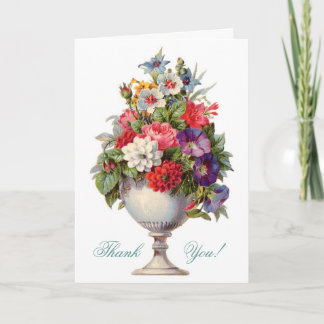 Blommigt Decor ~ Tack Kort