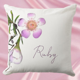 Blommigt Décor Vax Flower Dekorativ kudde