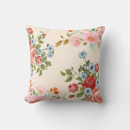 Blommigt Decorative Dekorativ kudde