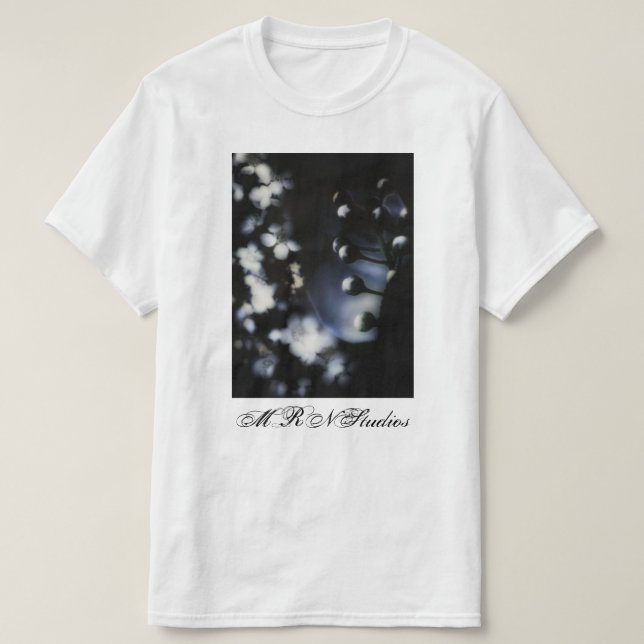 Blommigt Deep T Shirt (Design framsida)