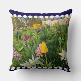 Blommigt Dekorativ kudde