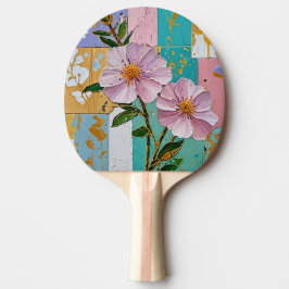 Blommigt Delight Pingisracket