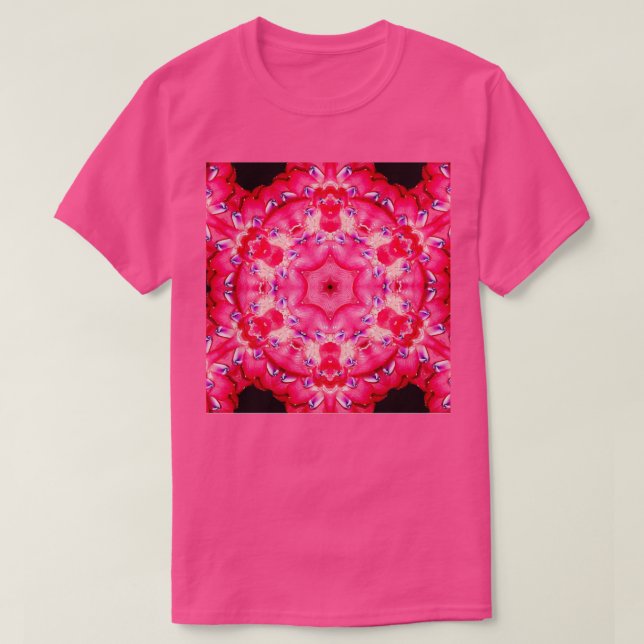Blommigt Delight T Shirt (Design framsida)
