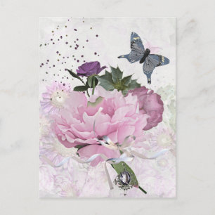 Blommigt Delight Vykort