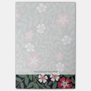 Blommigt Design av J. Owen, 1863 Post-it Block