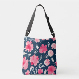 Blommigt Design Bag Axelväska