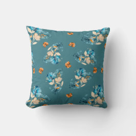 Blommigt Design Dekorativ kudde