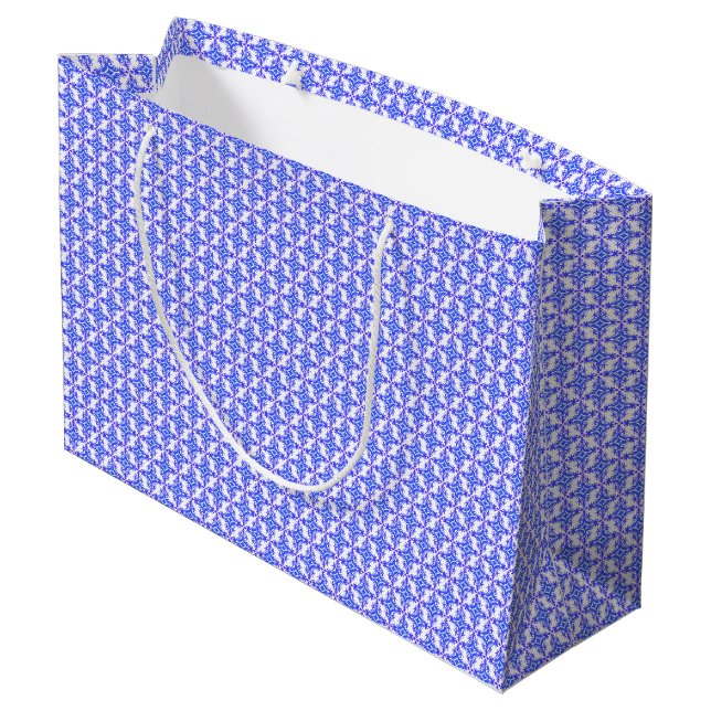 Blommigt Design Mönster (Baksidan Vinklad)