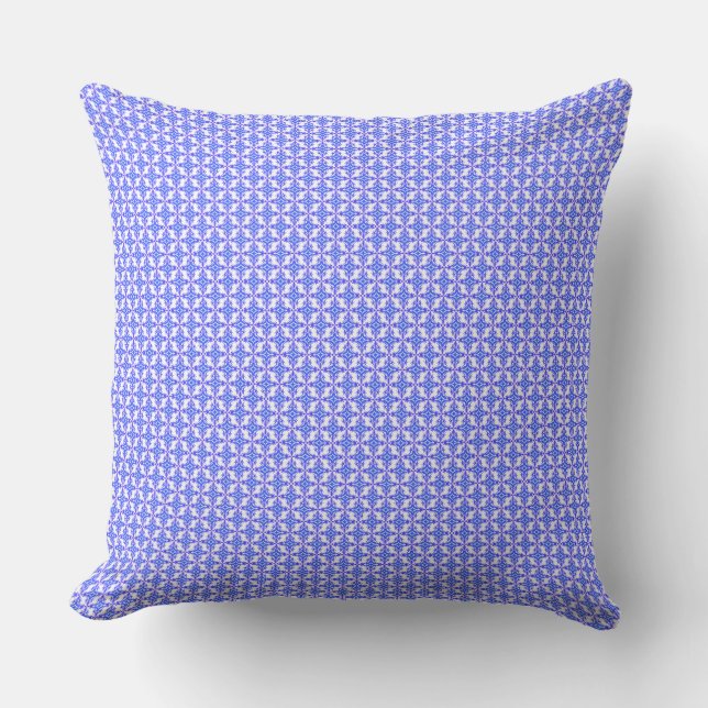 Blommigt Design Mönster Kudde (Framsida)