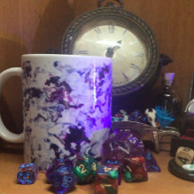 Blommigt Designer Mugg