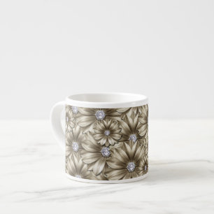 Blommigt Diamonds Espresso Kopp Espressomugg