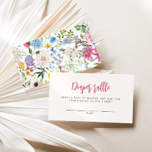 Blommigt Diaper Raffle