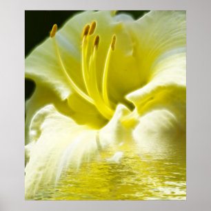 Blommigt Digital Art Poster