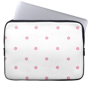 Blommigt Dot - Cherry Blommar Electronics Bag Laptop Fodral