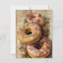 Blommigt Doughnut