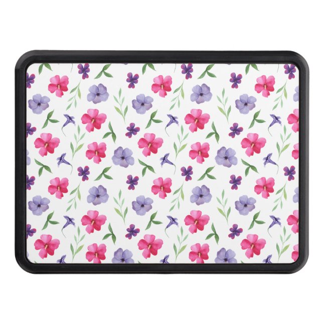 Blommigt Dragkroksskydd (Framsidan)