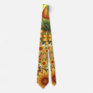 Blommigt Dream, Modern Abstrakt Flower Fractal Art Slips