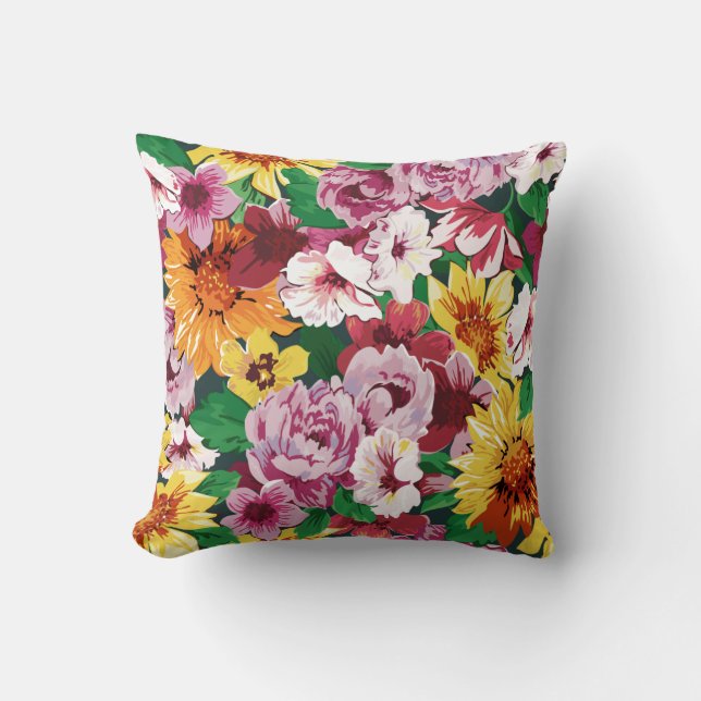 Blommigt Dreams #1 @ Susiejayne Kudde (Framsida)