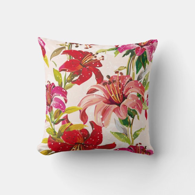 Blommigt Dreams #4 @ Susiejayne Kudde (Framsida)