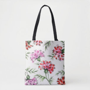 Blommigt Dreams nummer 7 i Susiejayne Tote Bag Tygkasse