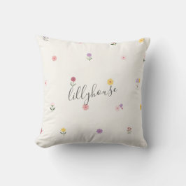 Blommigt Dreams Pillow Kudde