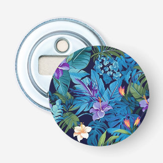 'Blommigt Dreams' - Tropical blommigt design Flasköppnare