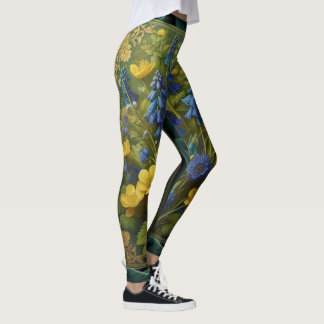 Blommigt Elegance Leggings