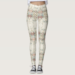 Blommigt Elegance Leggings7 Leggings