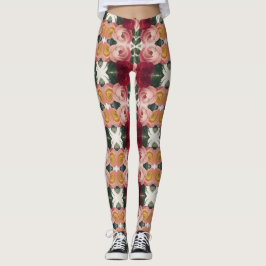 Blommigt Elegance Leggings9 Leggings