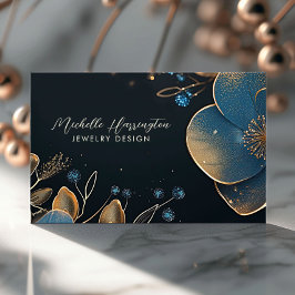 Blommigt Elegance Luxe Jewelry Designer Visitkort