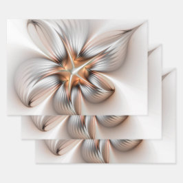 Blommigt Elegance Modern Abstrakt Fractal Art
