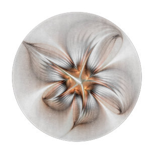 Blommigt Elegance Modern Abstrakt Fractal Art