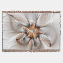 Blommigt Elegance Modern Abstrakt Fractal Art