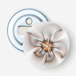 Blommigt Elegance Modern Abstrakt Fractal Art Flasköppnare
